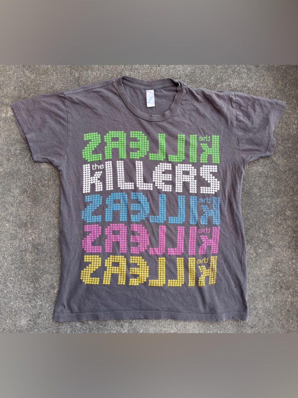 Pre-owned, two-sided The Killers 2009 Tour shirt, Women's Small